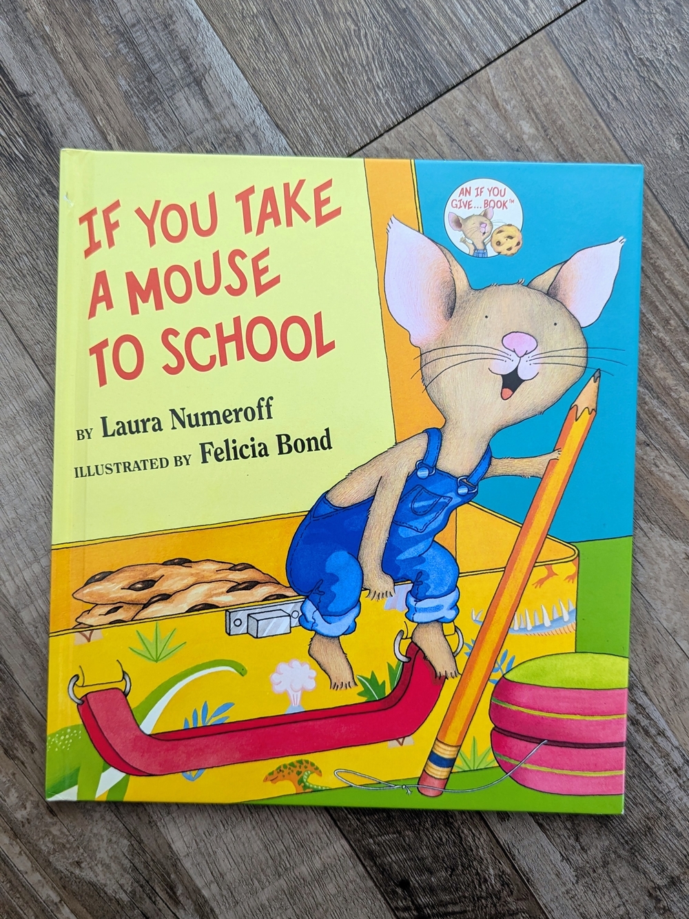 If You Take a Mouse to School - Children's Picture Book Hardcover